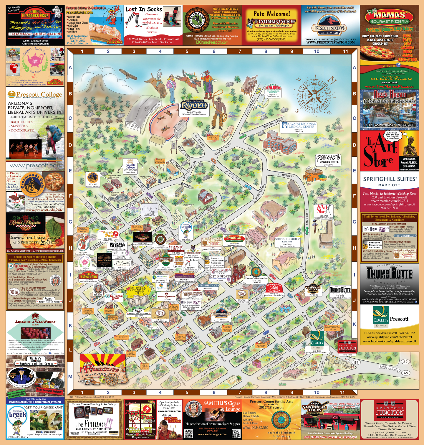 2014-15 Prescott Historic Community Map